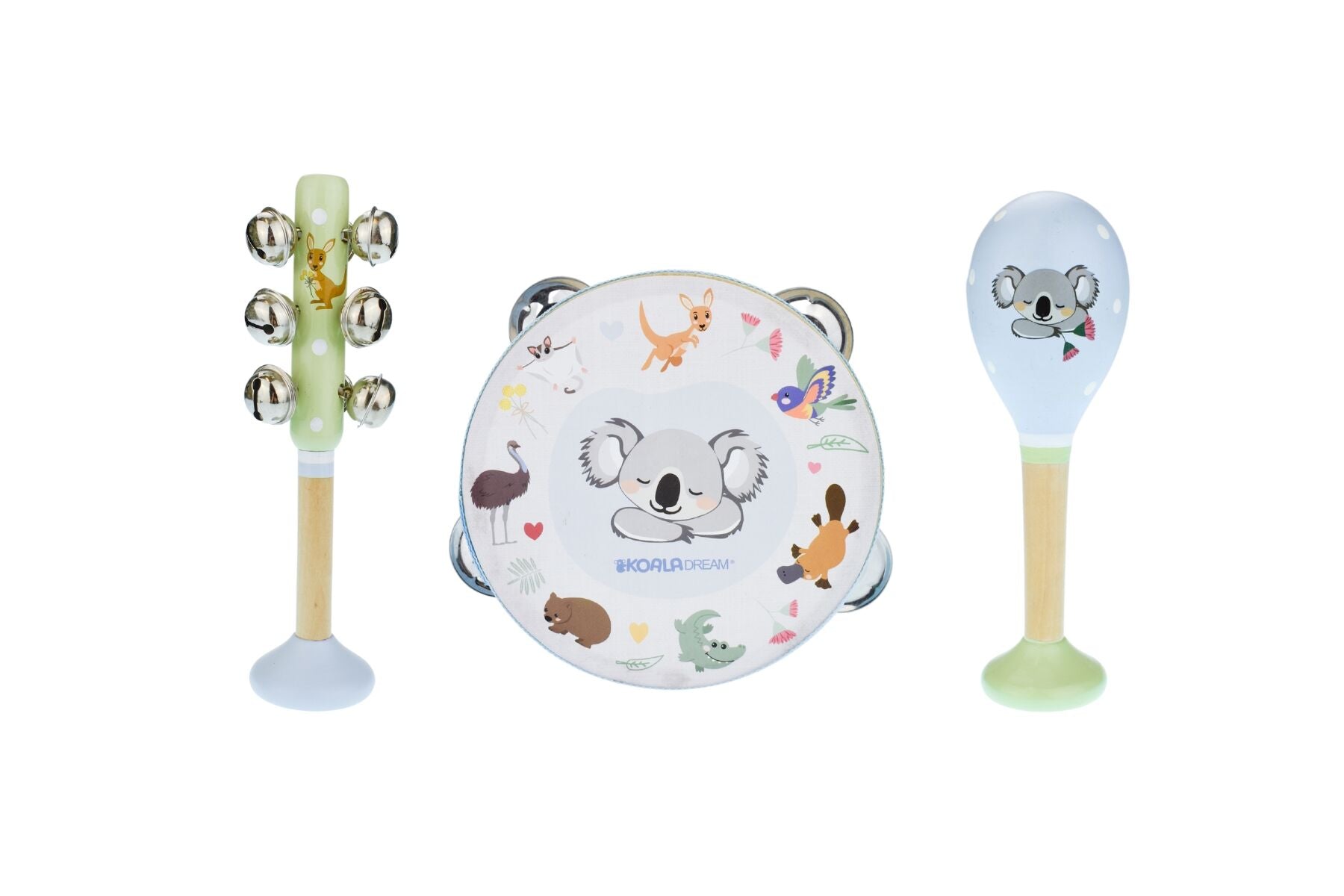 BUSH BUDDIES AUSTRALIAN ANIMALS 3PCS MUSICAL SET - Bamboo Sprout